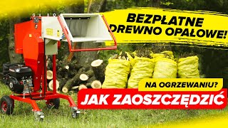 10 worków darmowego drewna opałowego z rozdrabniaczem gałęzi ogrodowych ARPAL AM80BD rębak arpal [upl. by Nehte800]