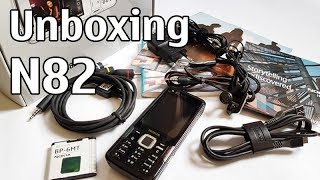 Nokia N82 Unboxing 4K with all original accessories Nseries RM313 review [upl. by Euqnom]