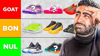 JE CLASSE LES MEILLEURES CHAUSSURES DE BASKET EN 2024 [upl. by Sarson]