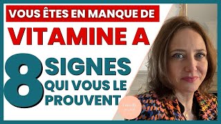 Manque de vitamine A  8 Signes que vous ne pouvez plus ignorer [upl. by Bennion934]