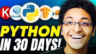 HOW I Learned Python in 30 Days BEST Python Course [upl. by Lanta]