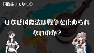 国際法って何か知ってる？①【ゆっくり解説】【法ギャル】 [upl. by Arabeila428]