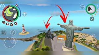 Rio Crime City Mafia Gangster   Explore Crime City WITH THE STOLEN HELICOPTER  GamePlay [upl. by Ojibbob]