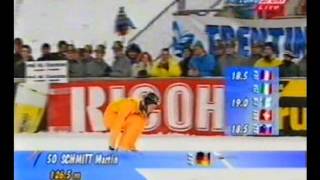 Martin Schmitt  1265 m  Predazzo 1998 [upl. by Schapira683]