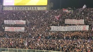 Curva Fiesole contro gli quotultrasquot rossoneri 06102024  Serie A [upl. by Janenna]