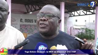 Togo  fichier électoral  la DMP en désaccord avec lOIF [upl. by Aisek]