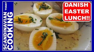 🐰 Skidne æg In Danish nicknamed quotDirty Eggsquot 🌷 Eggs in Mustard Sauce for a Danish Easter Lunch [upl. by Trotta]