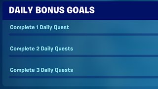 Complete Daily Bonus Goals [upl. by Marigold285]