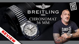 Breitling Chronomat 36 mm recensione ref A10380101A3A1 [upl. by Adiene160]