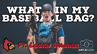 Whats In My Baseball Bag FtLogan Wagner Class of 2022 MIF Committed To Louisville [upl. by Bobbee]