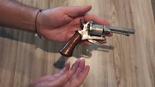 Lefaucheux revolver 7mm lefaucheux pinfire revolvers no4 [upl. by Ueih394]