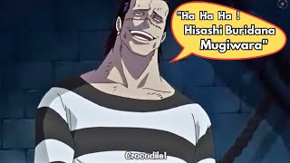 Sir Crocodile laughed saying quotMUGIWARAquot at Marineford [upl. by Ellon]