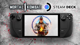 Mortal Kombat 1 On The Steam Deck At Least It Looks Better Than The Switch Version [upl. by Ahsimrac431]