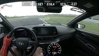 AUTODROM MOST Hyundai i20N 158 [upl. by Phippen]