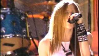 Avril Lavigne  Complicated live in mtv vmas 2002 [upl. by Weihs]