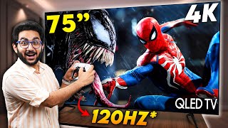 75 Inch QLED Google TV Gaming Beast amp Entertainment Giant  TCL 75P71B Pro [upl. by Santa52]