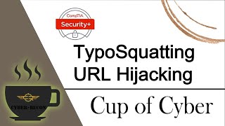 CUP OF CYBER  TypoSquatting [upl. by Navac407]