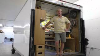 BUILDING A MOBILE WOODSHOP Part 1 Saying goodbye to the old mobile woodshop [upl. by Leslie]