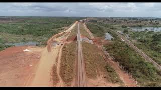 DSM June 2021 Progress Video Standard Gauge Railway Line From Dar Es Salaam to Morogoro [upl. by Eniluj101]