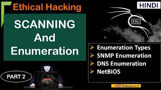 Scanning and Enumeration Full Tutorial  Part 2  Scanning and Enumeration Practical in Hindi [upl. by Yecnuahc]