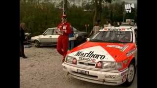 1992 San Marino Rally Bublewicz Ford Sierra [upl. by Aerdnak]