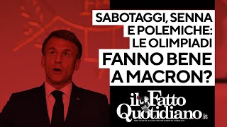 Sabotaggi Senna inquinata e polemiche Le olimpiadi fanno bene a Macron [upl. by Alby]