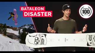 Bataleon Disaster 2022 Snowboard Review [upl. by Yorgen]