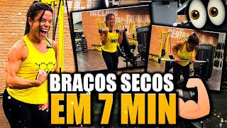 Braços secos e definidos em 7 min Sequência completa pra fazer🍗 [upl. by Etteinotna309]