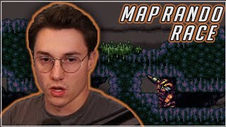 I Cant Lose  Map Rando Race  Super Metroid [upl. by Yekcin]