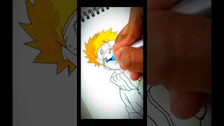 Naruto drawing 💥New sketch anime naruto shorts animation [upl. by Ycnahc]