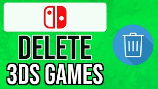 How to DELETE 3DS GAMES  Uninstall Homebrew 3DS 2024 [upl. by Iatnohs]