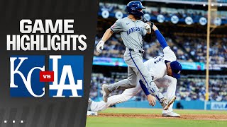 Royals vs Dodgers Game Highlights 61424  MLB Highlights [upl. by Ainiger]