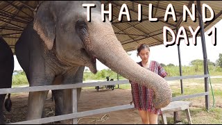 THAILAND DAY 1  SANCTUARY OF TRUTH  ELEPHANT JUNGLE SANCTUARY  PATTAYA  Olivia Magno  OWLIVIYA [upl. by Luzader588]