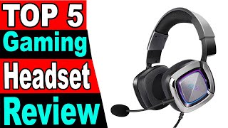 TOP 5 Best Gaming Headset Review 2025  Aliexpress [upl. by Yremogtnom]