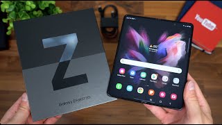 Samsung Galaxy Z Fold 3 Unboxing [upl. by Atnas]