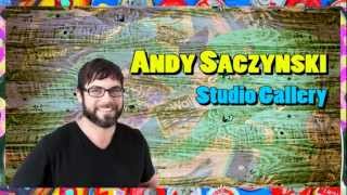 Andy Saczynski Studio Gallery in Grayton Beach Florida [upl. by Nakeber]