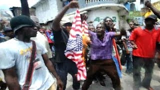 Haïti les manifestants réclament la démission du président [upl. by Dott]