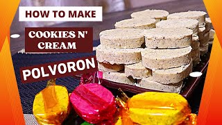 Cookies N Cream POLVORON  business idea recipe w costing [upl. by Biernat909]