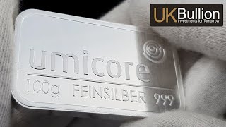 100g Umicore Silver Bar I Buy Now [upl. by Annim]