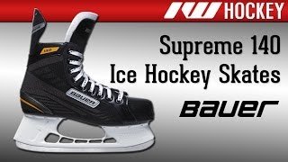 Bauer Supreme 140 Ice Hockey Skate Review [upl. by Ynohtnaluap]