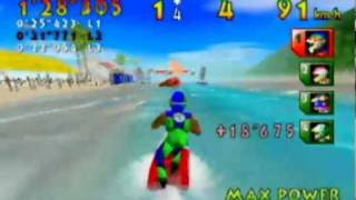 Wave Race 64  N64 Gameplay [upl. by Hanikahs]