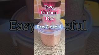 Two kitchen tips shortsfeed kitchentips recipe [upl. by Imerej]