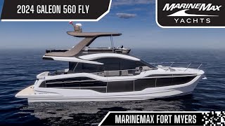 2024 Galeon 560 Fly Walkthrough At MarineMax Fort Myers [upl. by Beatriz]