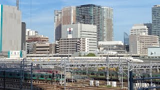 Walking into Takanawa Gateway Station Exploring Tokyos Modern Transit Hub [upl. by Placeeda]