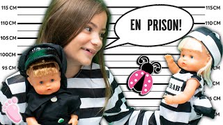 🙈 NOA ET NOÉ à la prison pour voler chez notre petite amie YouTuber 😱 Elle vole les bijoux [upl. by Fontana664]