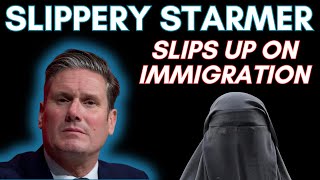 Slippery Starmer SLIPS UP on Immigration [upl. by Aniteb]