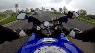 2003 Honda VTR1000F Firestorm Walkaround amp Test Ride [upl. by Kamerman]