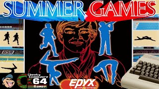 SUMMER GAMES  Commodore 64 1984 [upl. by Krystalle147]