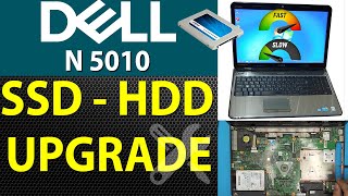 Dell Inspiron N5010 💻 SSD  HDD Upgrade [upl. by Otreblon]