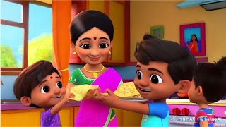 தோசை அம்மா தோசை அம்மா சுட்ட தோசை quotதோசை அம்மா தோசை  Fun Tamil Rhymes for Kids  Tasty Dosa Songquot [upl. by Ecela]